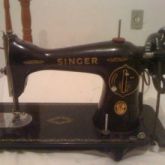 naquina de costura antiga singer
